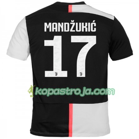 Billiga Fotbollströjor Juventus MANDZUKIC 17 Hemma tröja 2019/20 Kortärmad